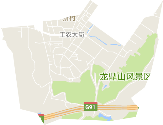 新村街道電子地圖