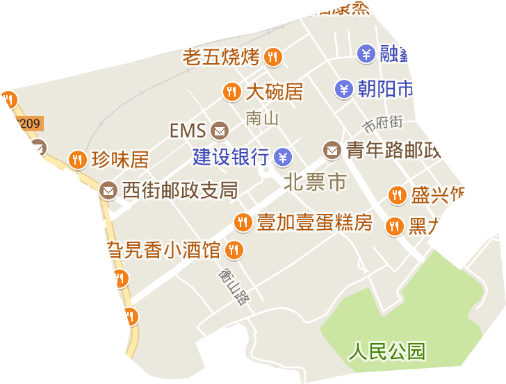 南山街道電子地圖