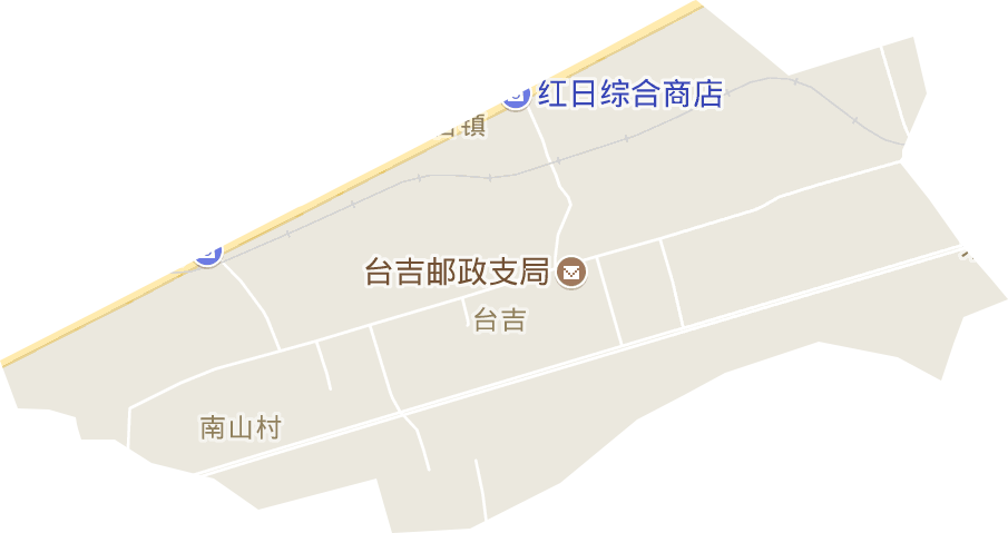 臺吉街道電子地圖