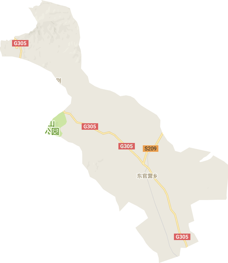 東官營鎮電子地圖