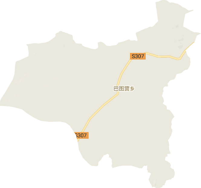 巴圖營鄉電子地圖