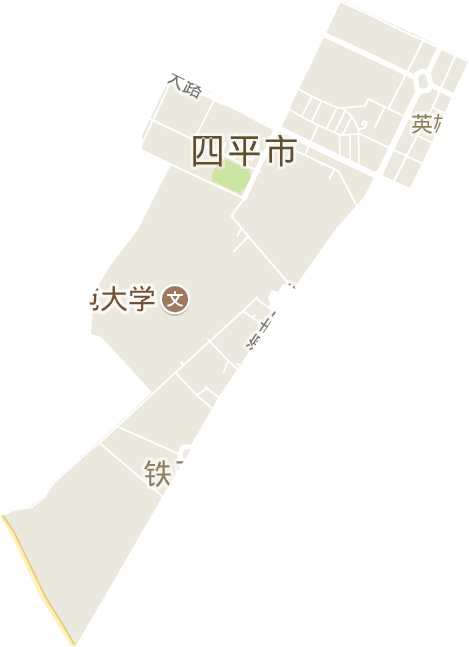 英雄街道電子地圖