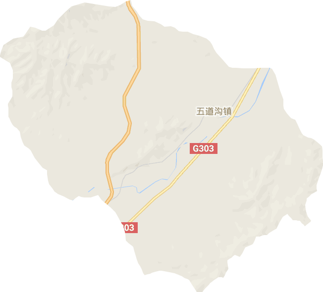 五道溝鎮電子地圖