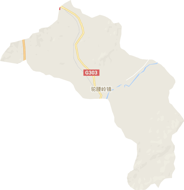 駝腰嶺鎮電子地圖