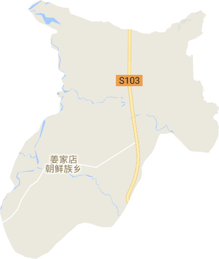 姜家店朝鮮族鄉(xiāng)電子地圖
