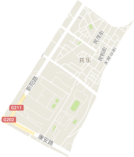 共樂街道電子地圖