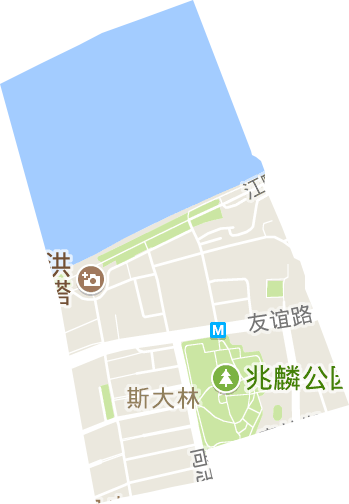 斯大林街道電子地圖