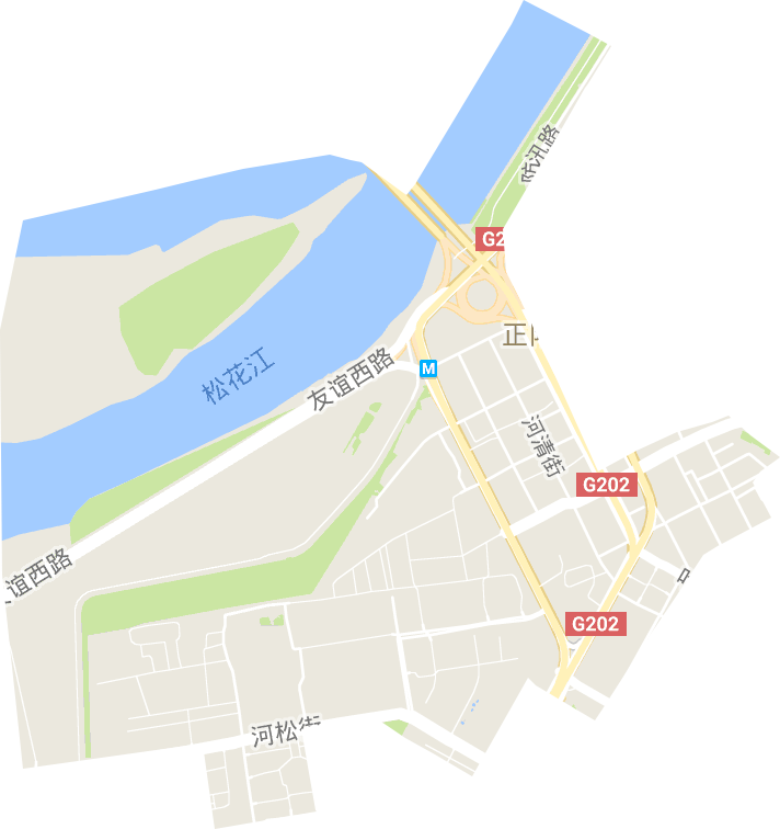 正陽河街道電子地圖