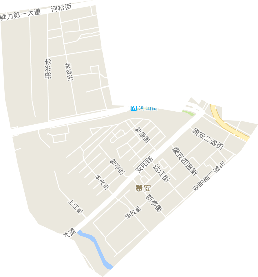 康安街道電子地圖