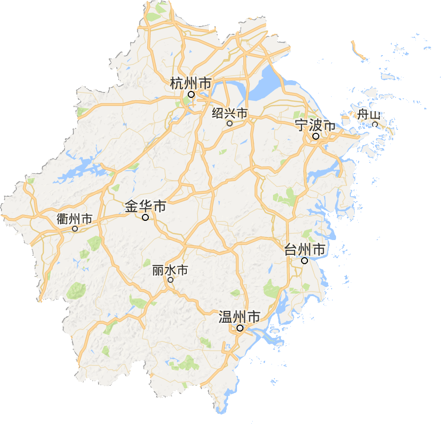 浙江省電子地圖