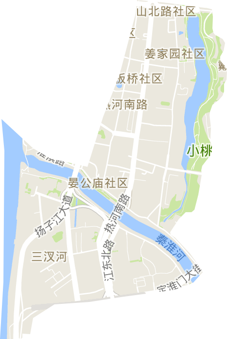 熱河南路街道電子地圖