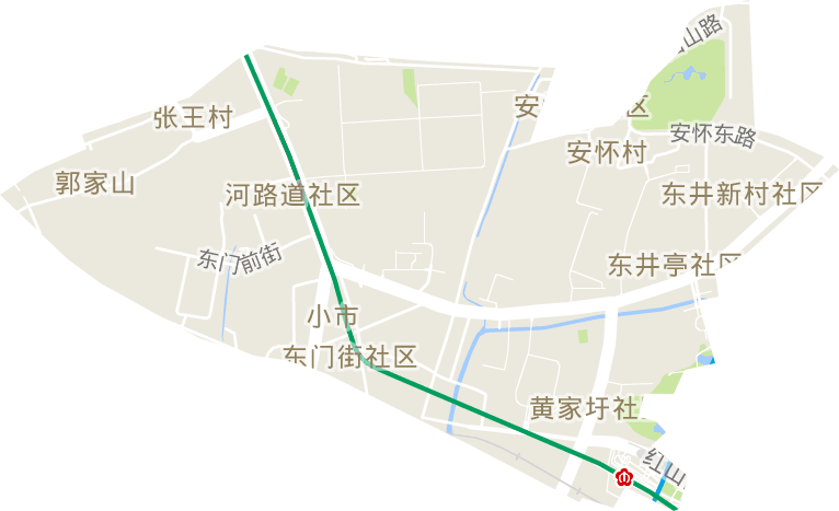 小市街道電子地圖