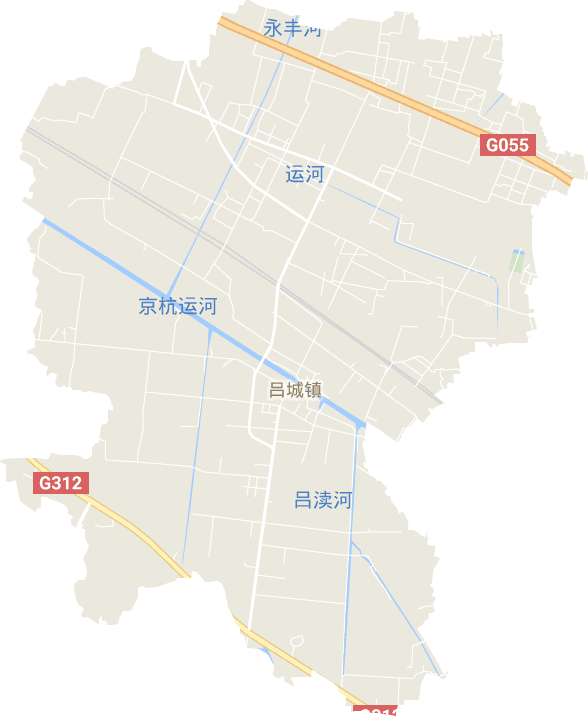 呂城鎮電子地圖