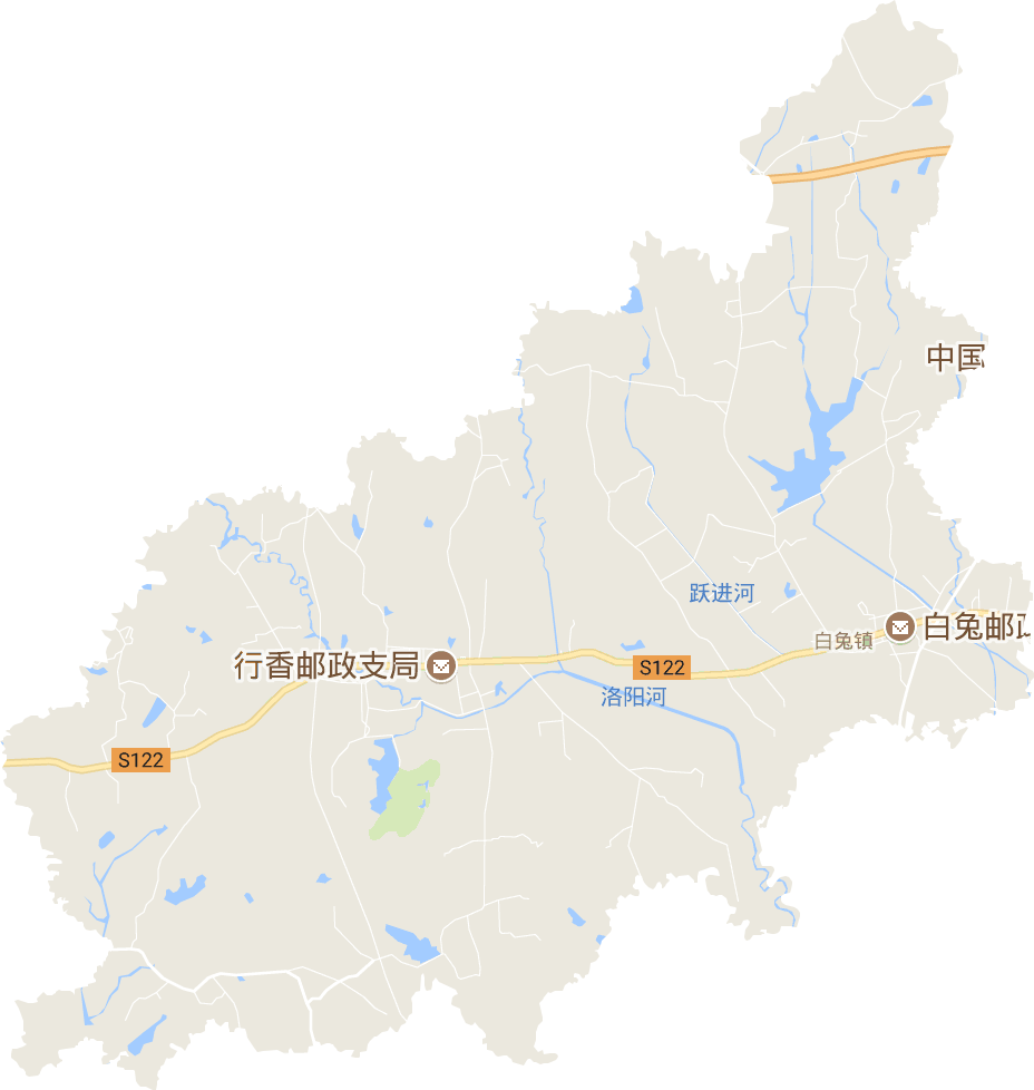 白兔鎮電子地圖