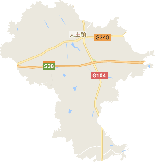 天王鎮電子地圖