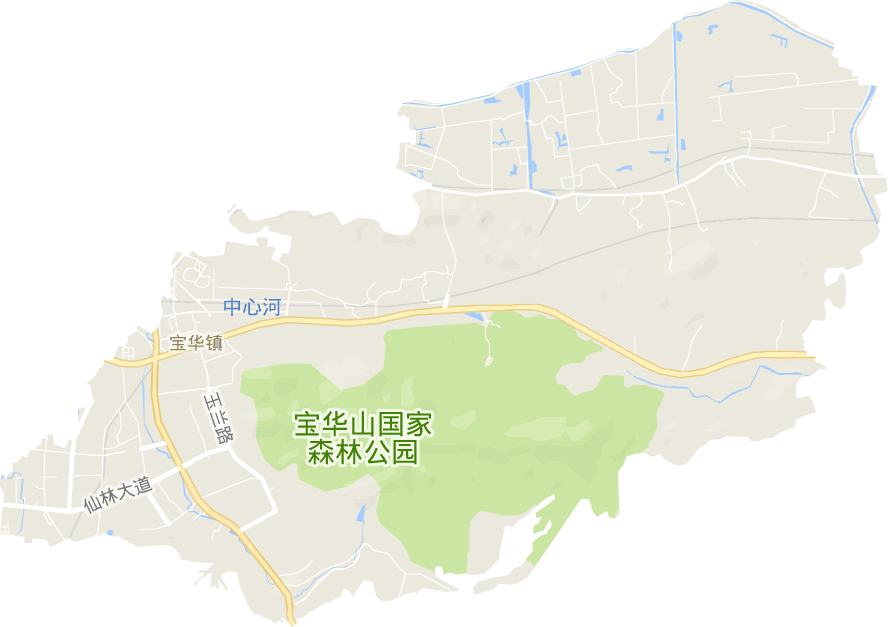 寶華鎮電子地圖