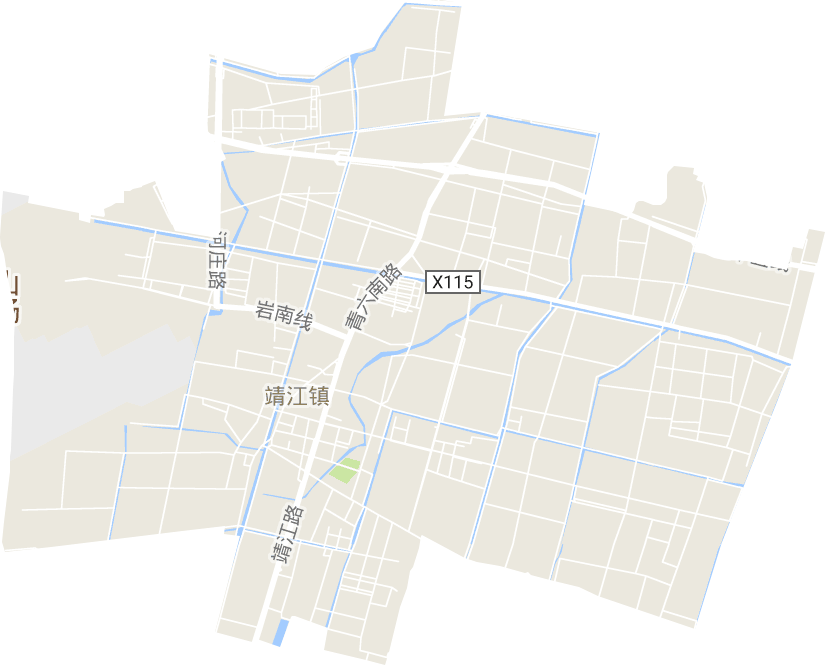 靖江街道電子地圖