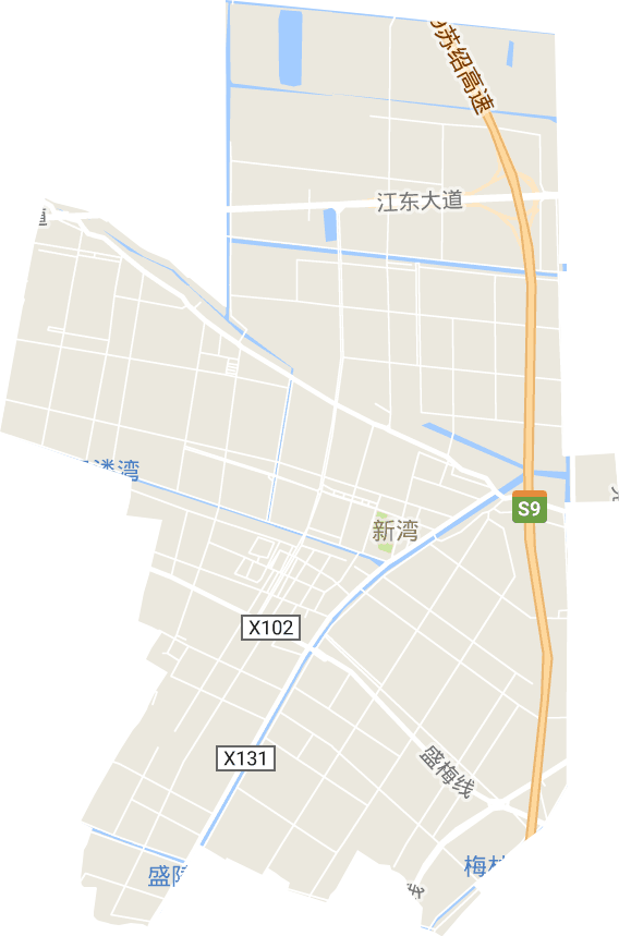 新灣街道電子地圖