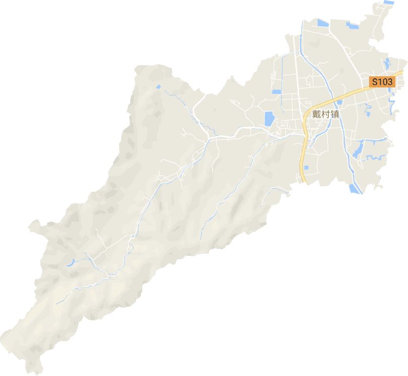戴村鎮電子地圖