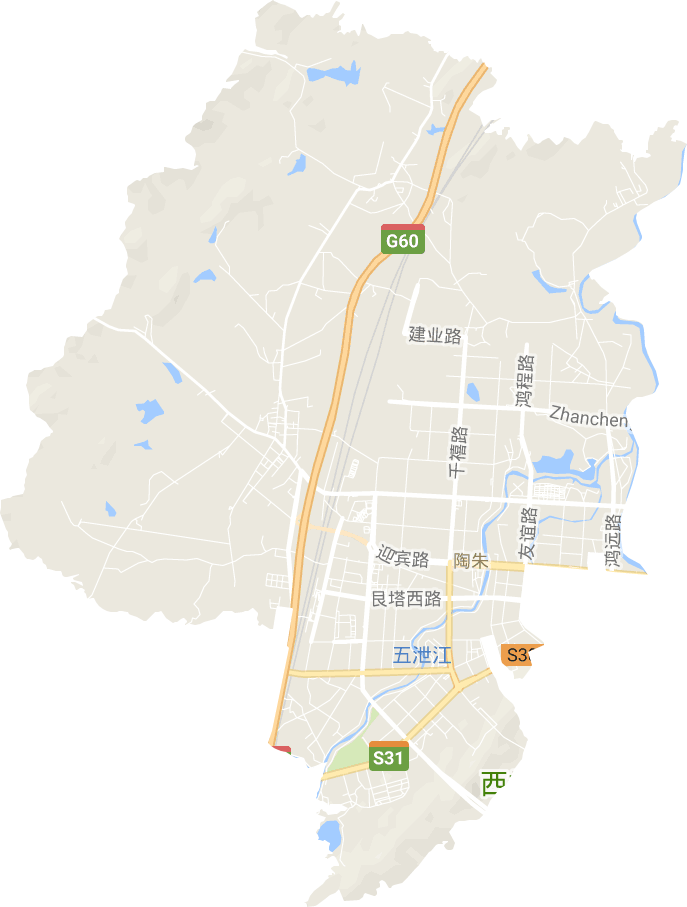 陶朱街道電子地圖