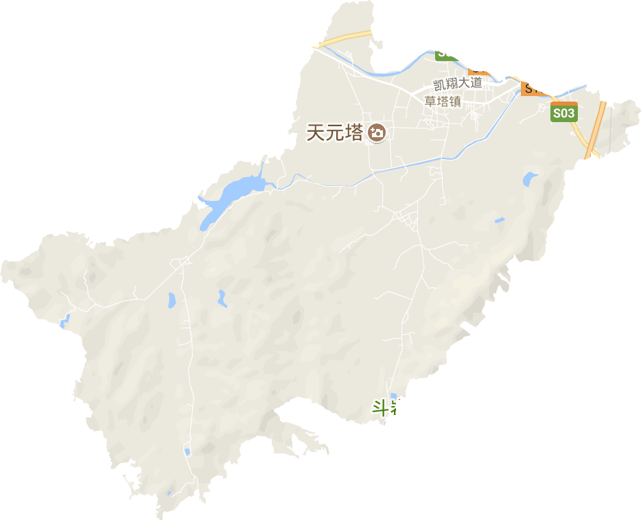 草塔鎮電子地圖