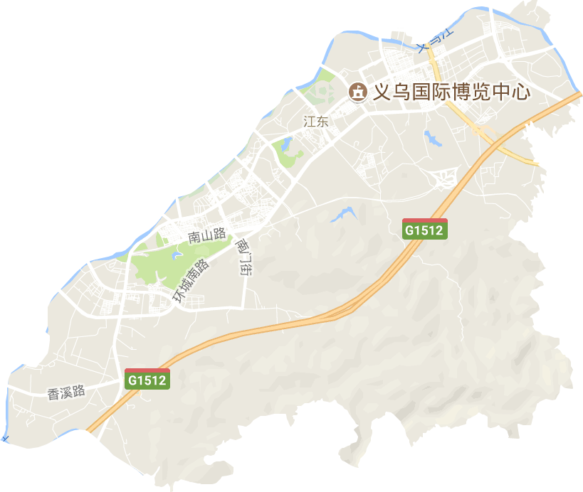 江東街道電子地圖