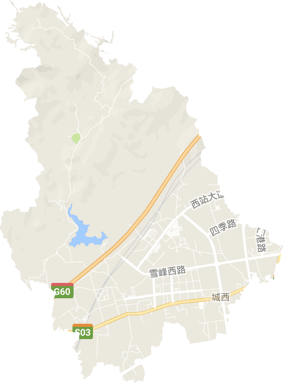 城西街道電子地圖