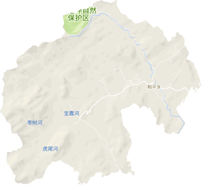 和平鄉電子地圖