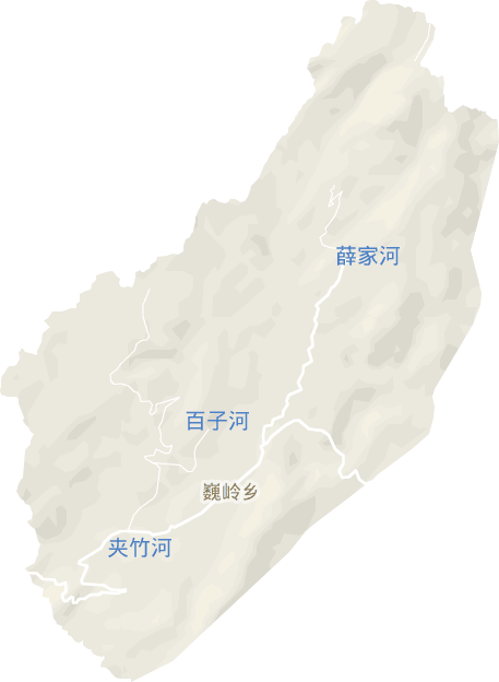 巍嶺鄉電子地圖