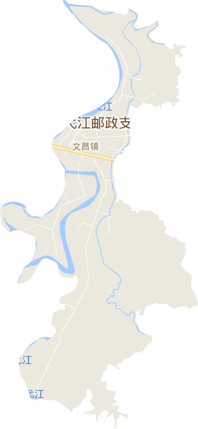 文昌鎮(zhèn)電子地圖