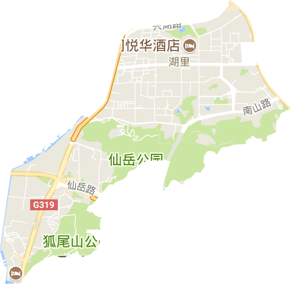 湖里街道電子地圖