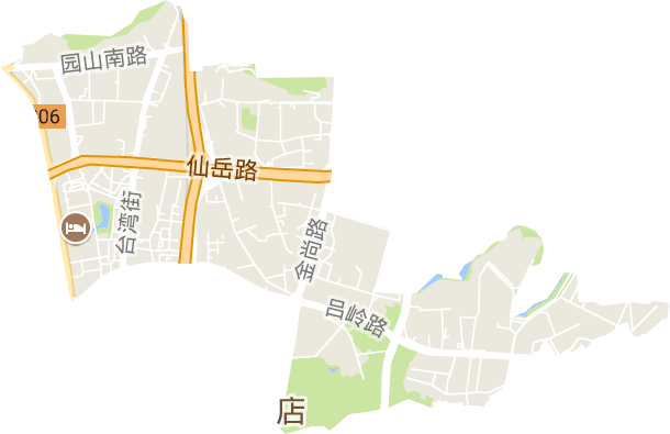 江頭街道電子地圖