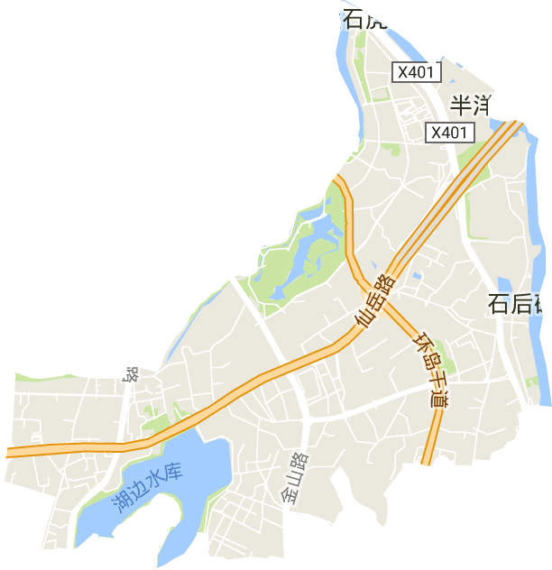 金山街道電子地圖