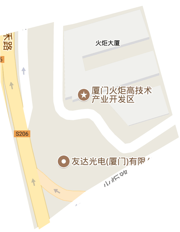 火炬高技術開發區電子地圖