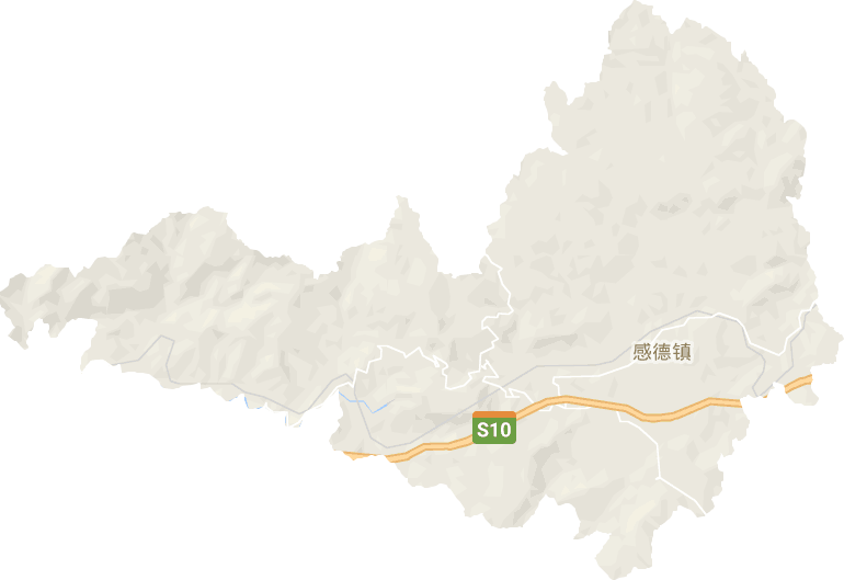 感德鎮電子地圖