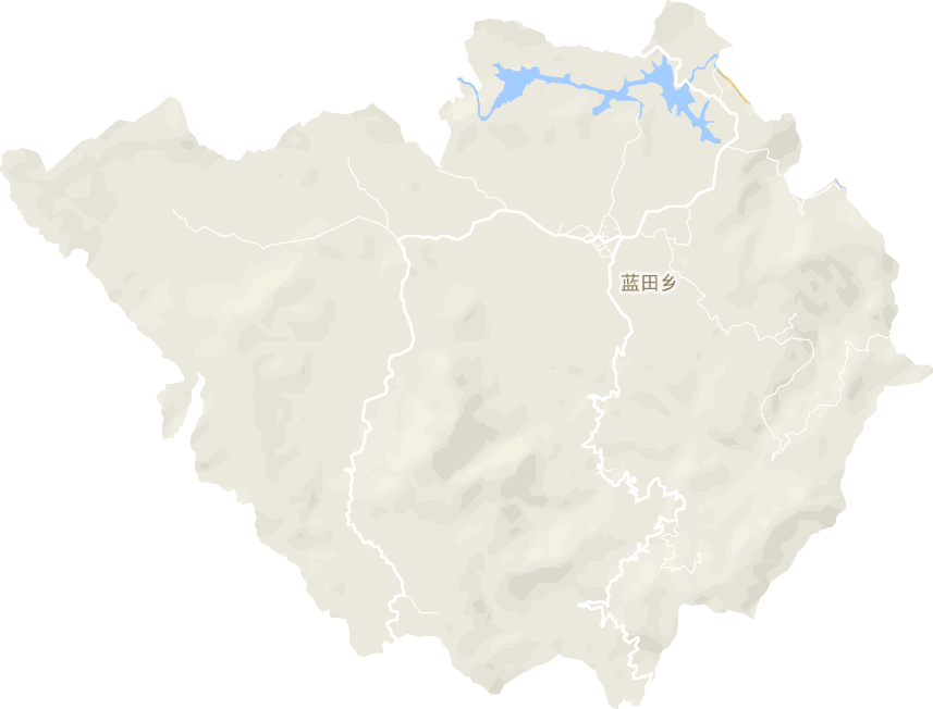 藍田鄉(xiāng)電子地圖