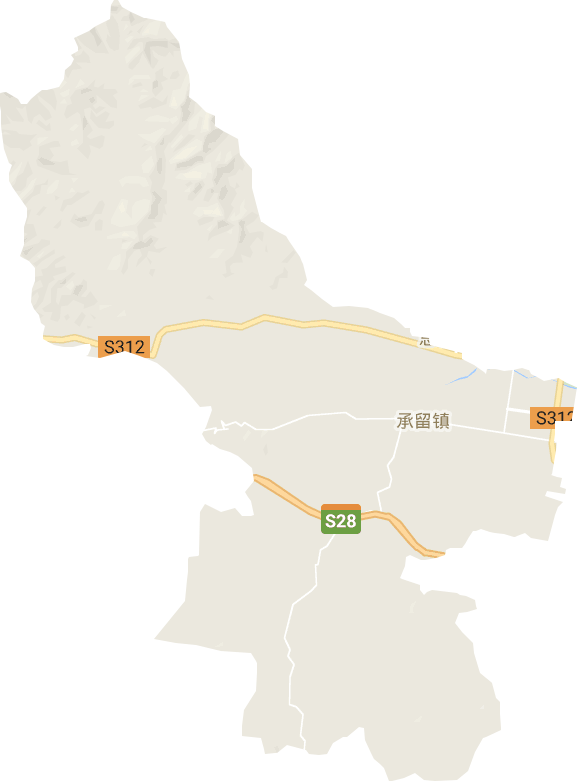 濟源市承留鎮電子地圖