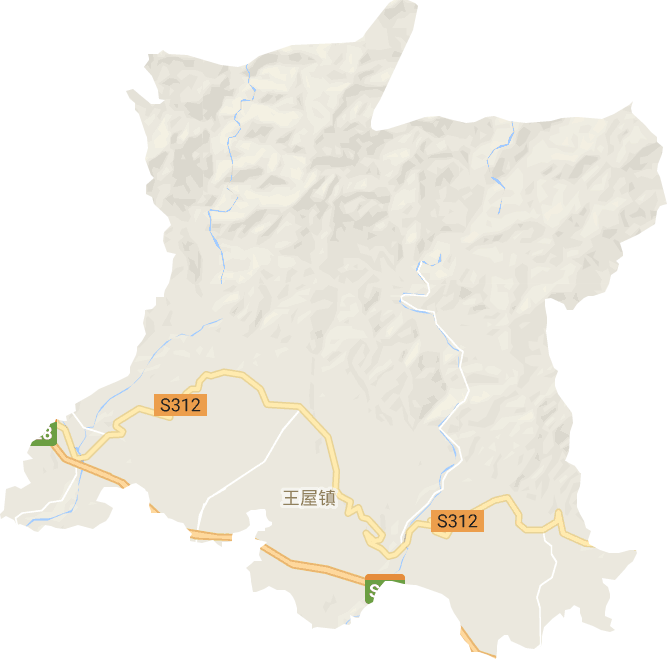 濟源市王屋鎮電子地圖
