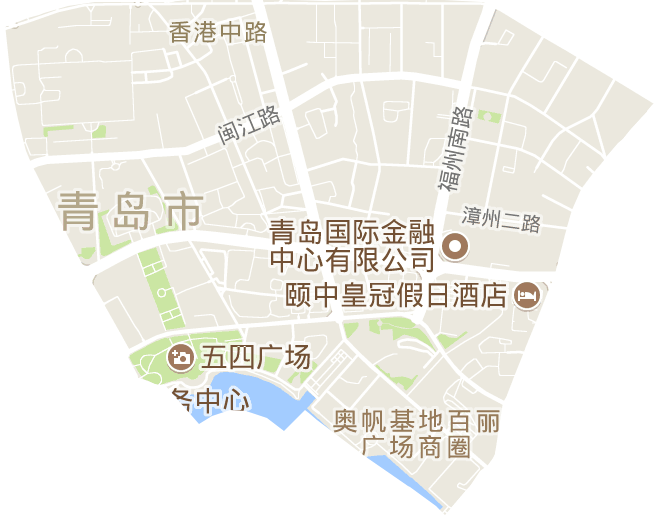 香港中路街道電子地圖