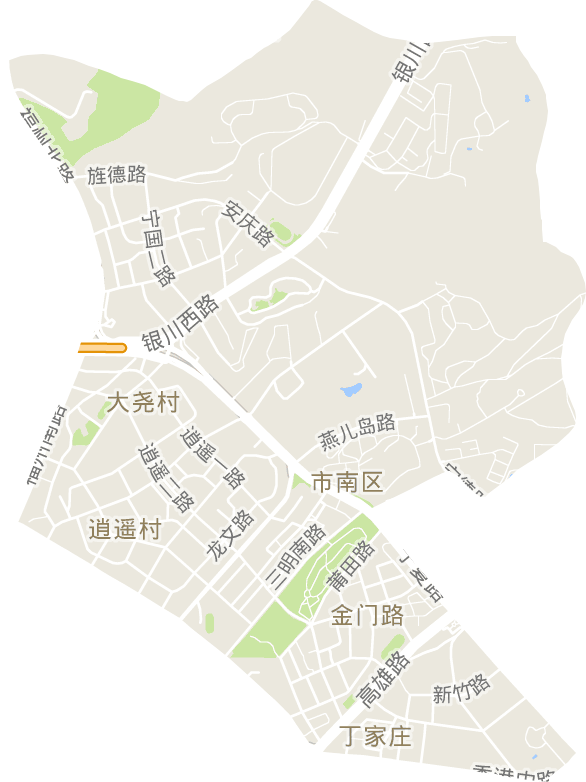金門路街道電子地圖