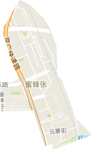 蜜蜂張街道電子地圖