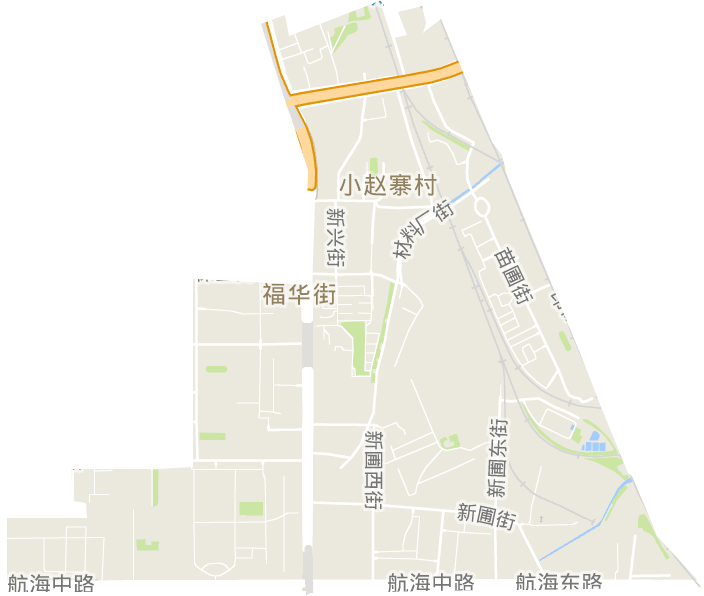 福華街街道電子地圖