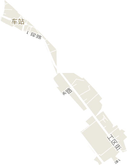 車站街道電子地圖