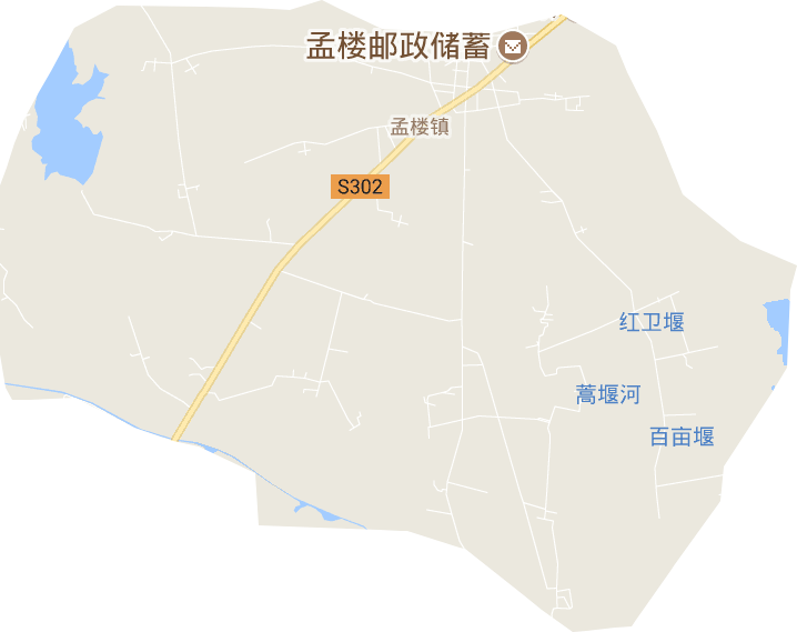 孟樓鎮電子地圖