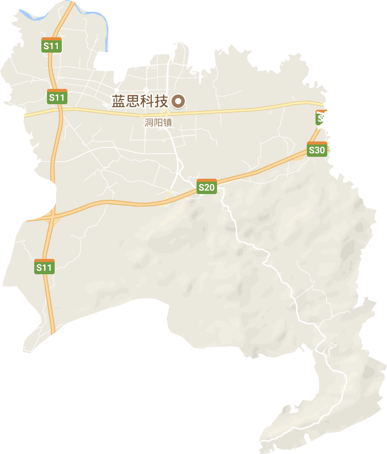 洞陽鎮電子地圖