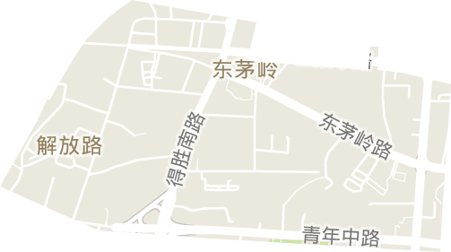 東茅嶺街道電子地圖