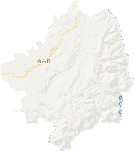 會東縣電子地圖