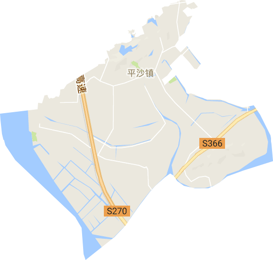 平沙鎮電子地圖