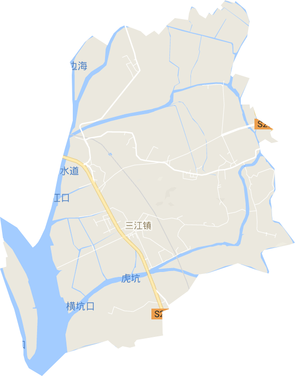 三江鎮電子地圖