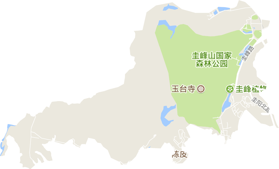 圭峰管理委員會電子地圖